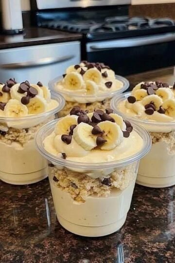 high protein banana pudding